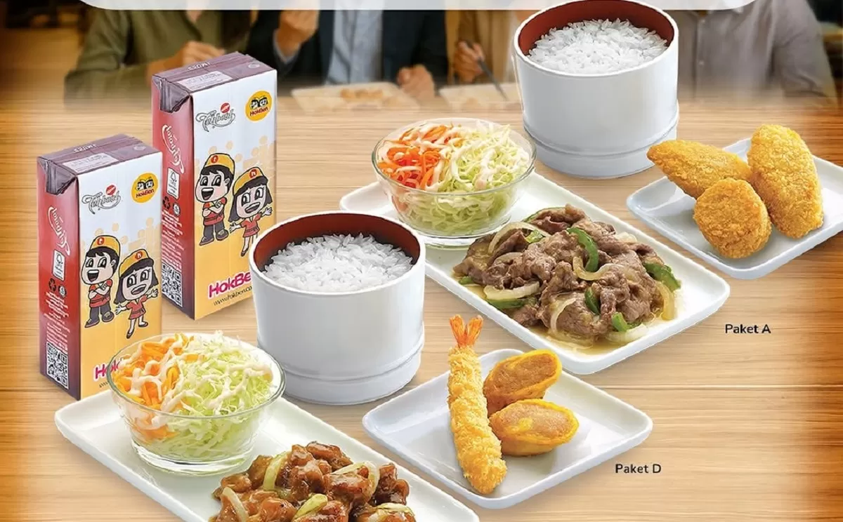 momen gajian dengan promo HokBen Payday Deals! Paket makan berdua lengkap mulai Rp 40.000 per orang. Hemat, enak, puas!