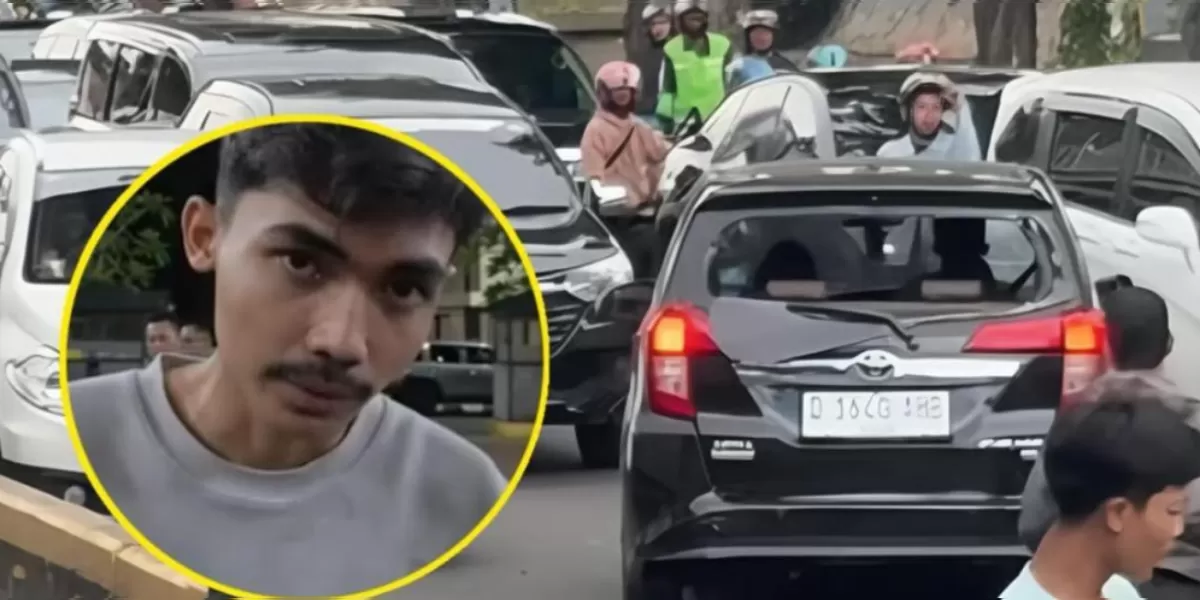 Menyoroti pengakuan pengemudi asal Surabaya yang sempat viral karena ugal-ugalan di jalanan Gunung Sahari, Jakarta Pusat.  (Instagram.com/@ussfeeds)