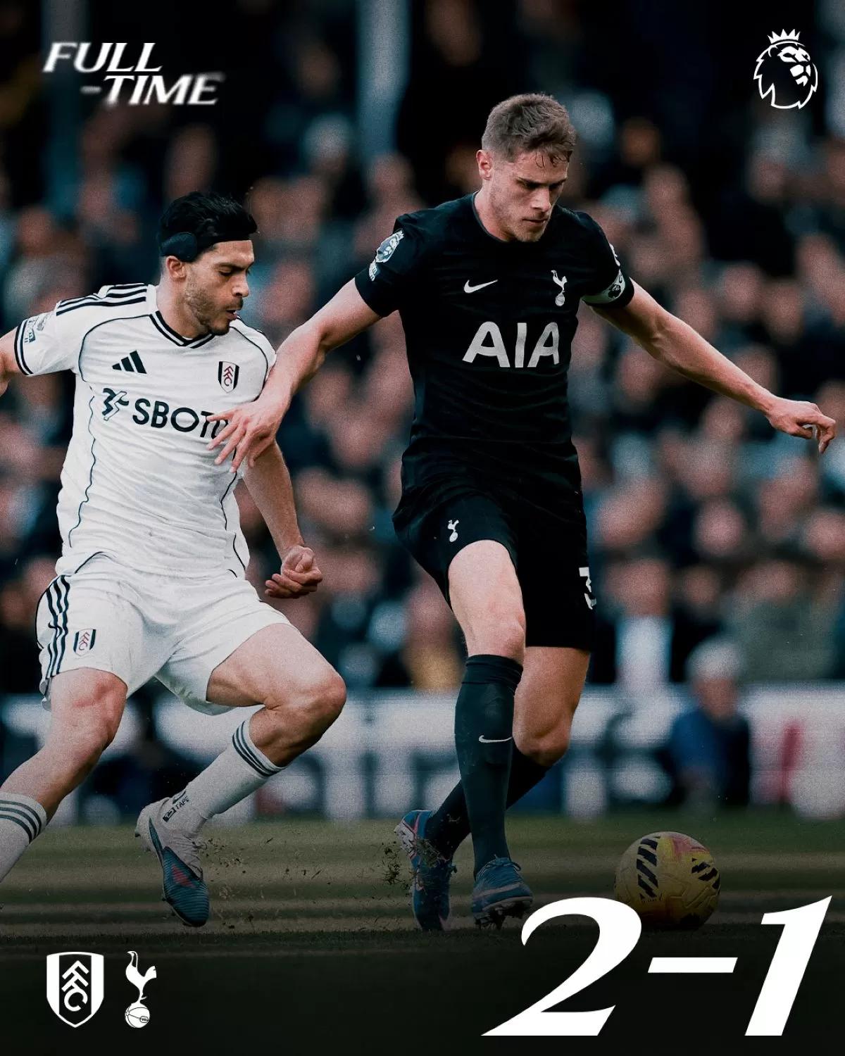 Totenham Hotspurs kalah melawan Fulham dalam lanjutan Liga Inggris (instagram.com/@spursofficial)