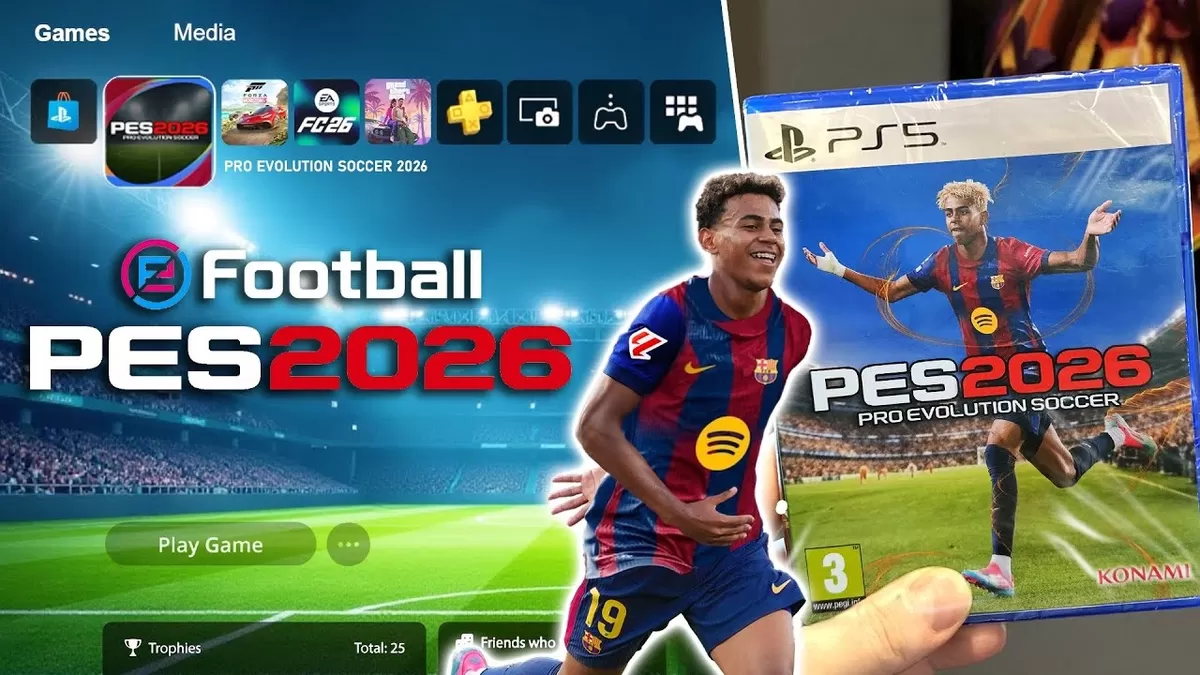 download eFootball PES 2026 PPSSPP Android offline dengan update transfer pemain musim 2025/26, grafis Full HD, dan jersey