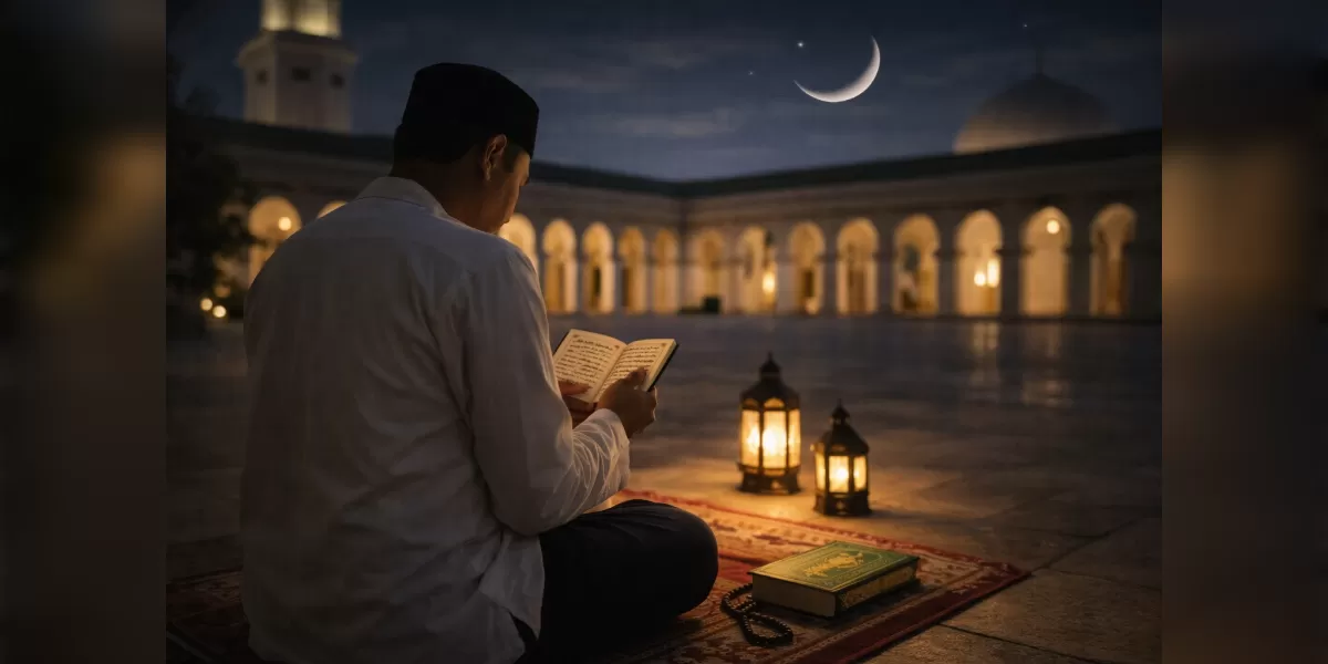 Foto ilustrasi Doa Pendek di 10 Malam Terakhir Ramadhan yang Dianjurkan Nabi, Jangan Sampai Terlewat! (Desain AI)