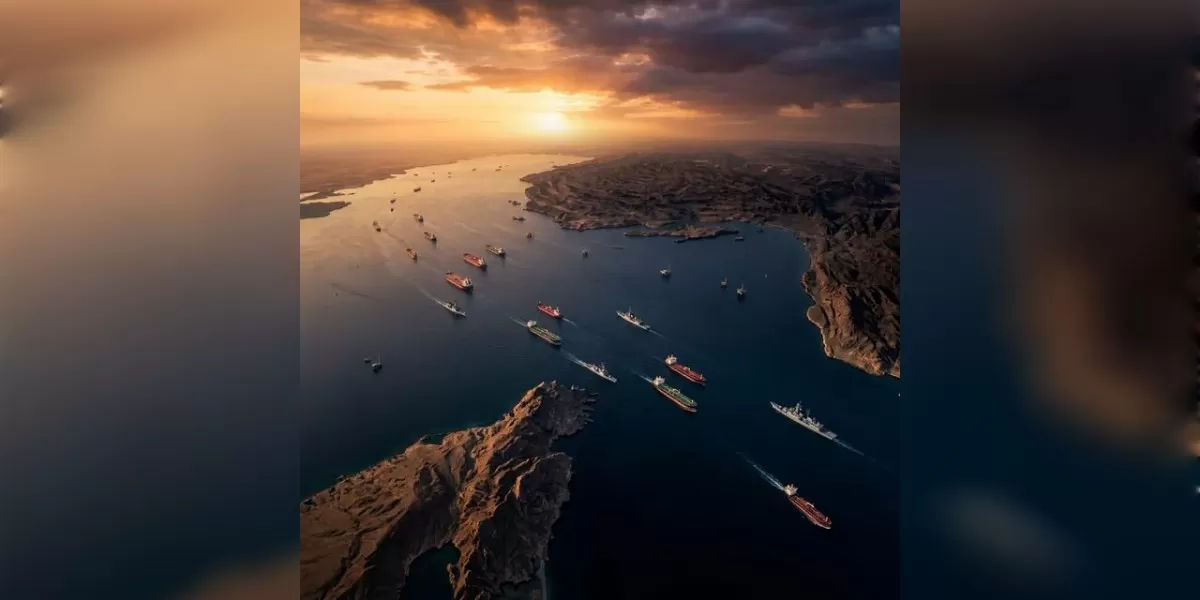 Foto ilustrasi Iran buka akses terbatas Selat Hormuz (Pinterest @mundo_incrivel_br)