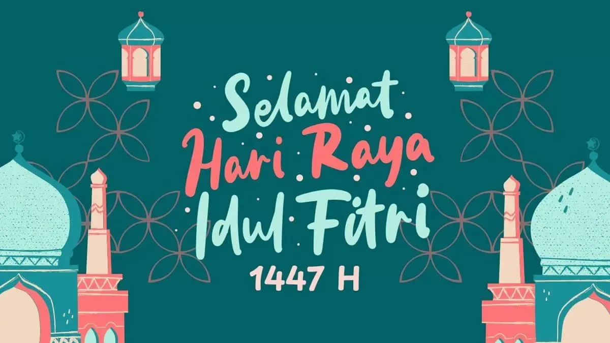 100 Ucapan Idul Fitri 2026 Penuh Makna: Bahasa Indonesia, Jawa Halus, dan Inggris. (Canva)