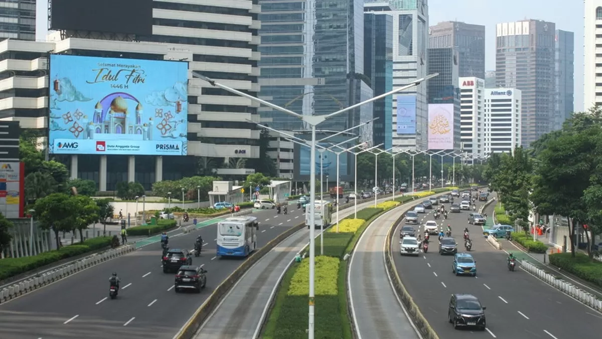 Ganjil genap Jakarta resmi ditiadakan 27-28 Mei 2026 (ANTARA FOTO/Fathul Habib Sholeh.)