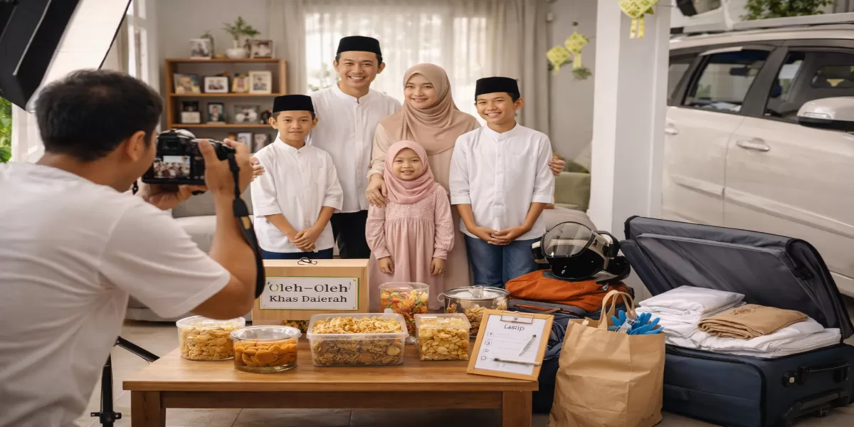 Foto ilustrasi Ide side hustle Lebaran 2026 yang mudah dan cuan (Desain AI )