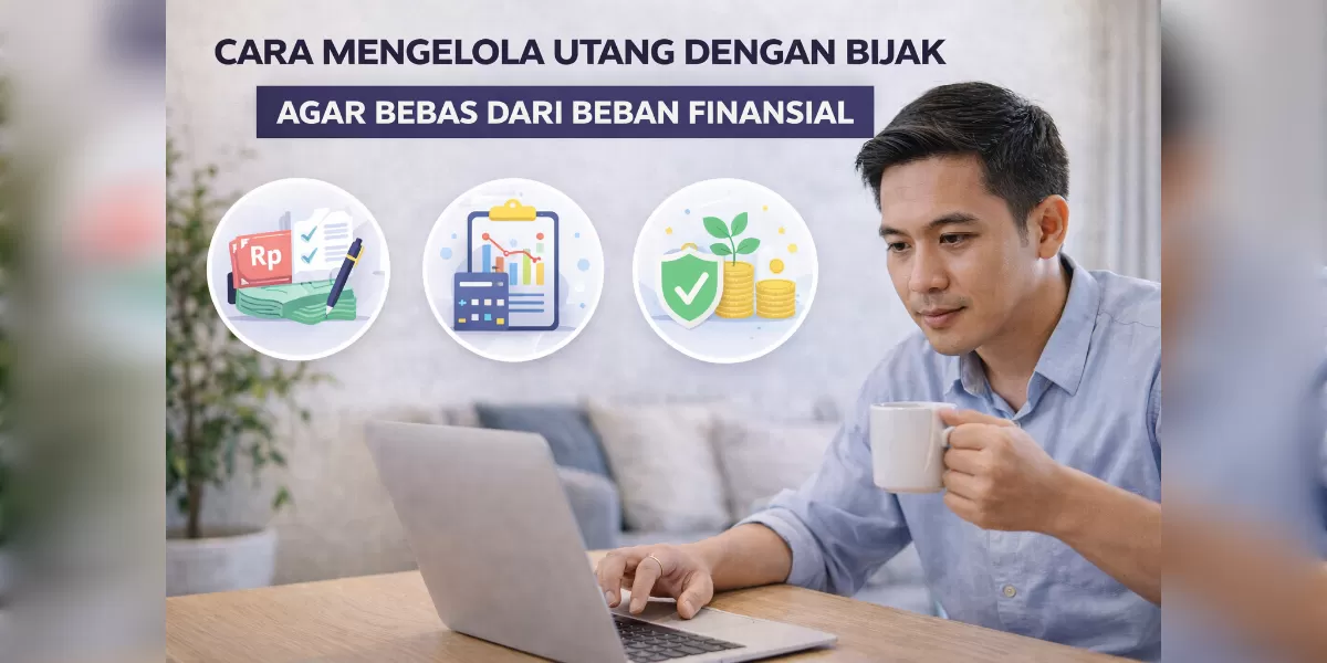 Gambar ilustrasi Cara mengelola utang agar tidak jadi beban finansial (Desain AI )