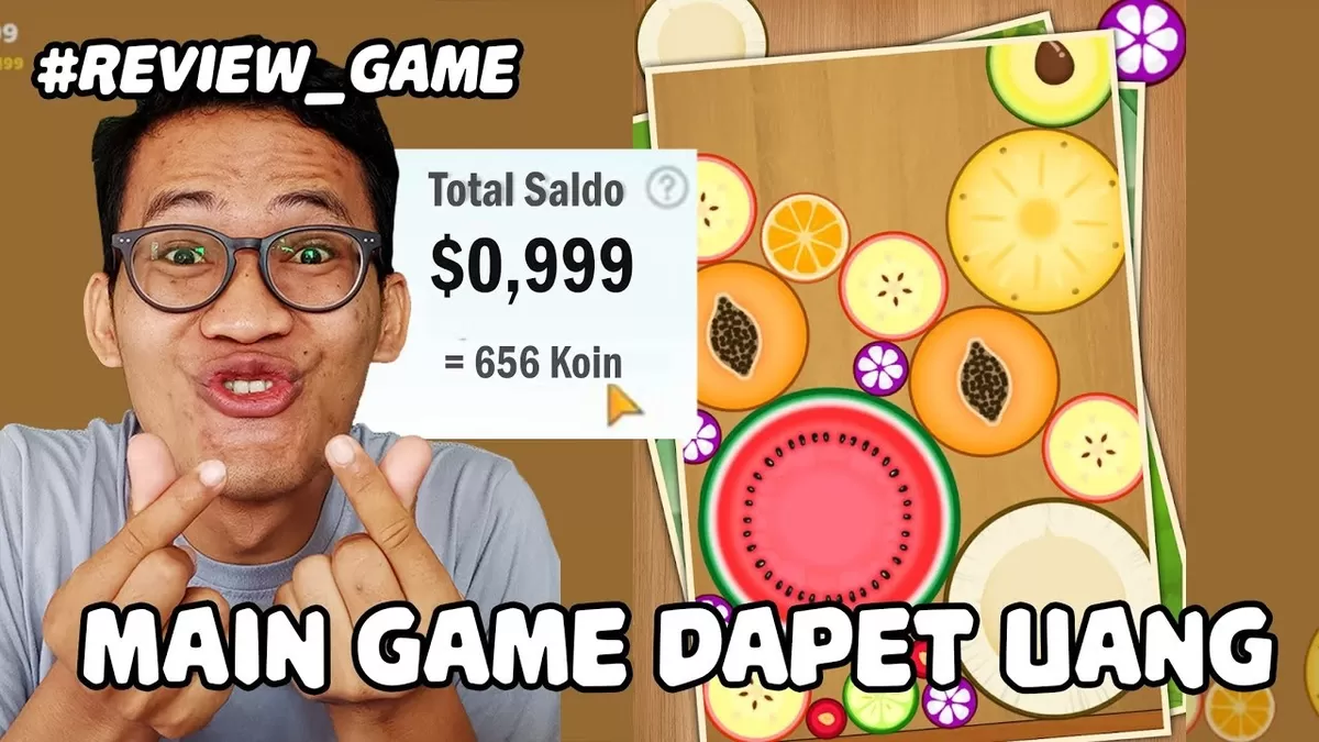 Watermelon Merge Fun menawarkan hiburan puzzle seru dengan klaim menghasilkan uang melalui dompet digital. Apakah benar terbukti membayar? C ( YouTube Rasmario)