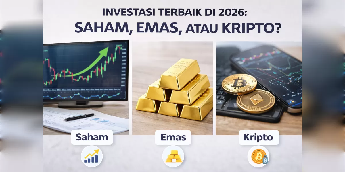 Gambar ilustrasi Pilihan investasi terbaik 2026  (Desain AI)