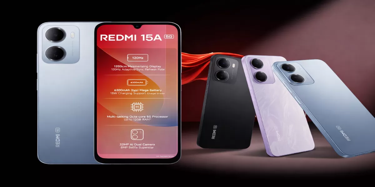 Gambar ilustrasi Redmi 15A hadir dengan baterai 6300 mAh (Desain AI )