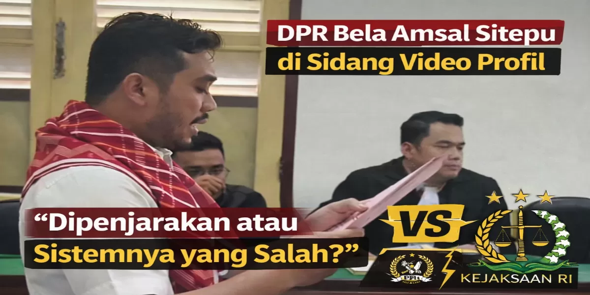 Gambar ilustrasi Kasus Amsal Sitepu memicu polemik (Desain AI )