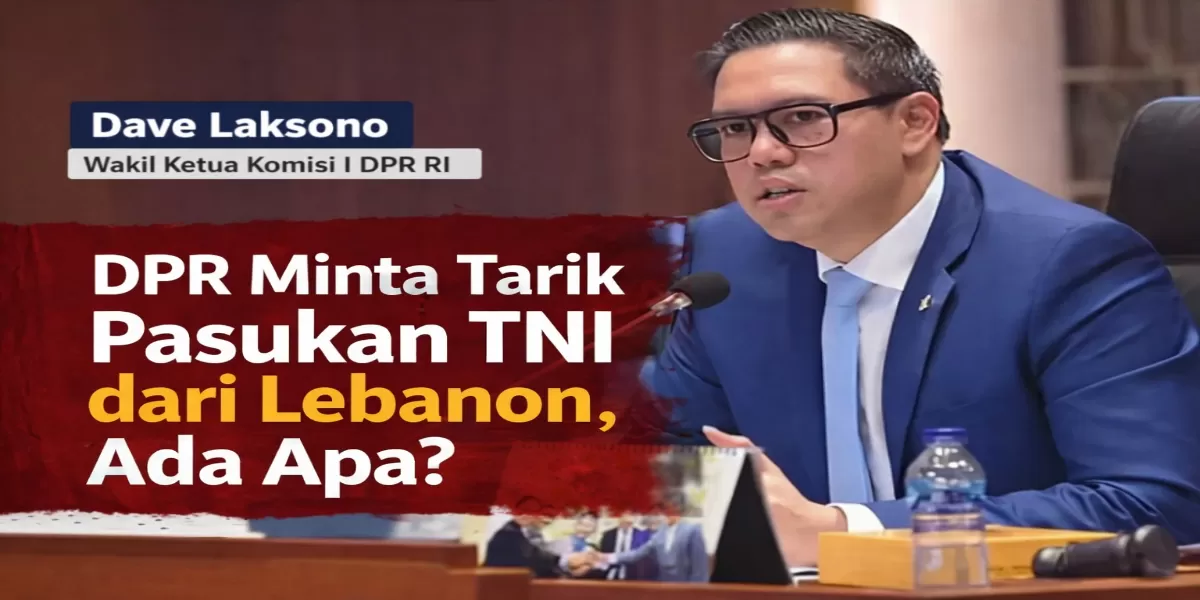 Ilustrasi DPR minta evaluasi pasukan TNI di Lebanon  (Desain AI )