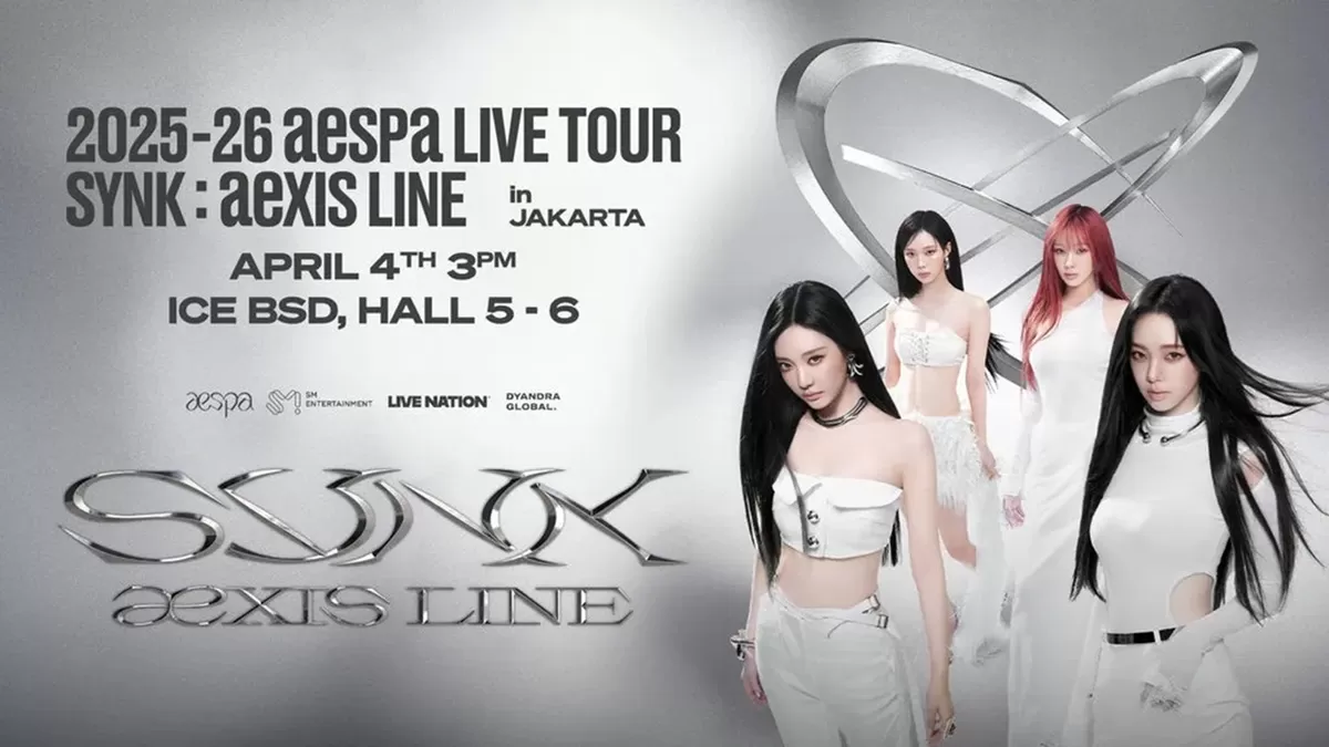 Konser aespa Jakarta 4 April 2026, Rundown, Jadwal Lengkap dan Cara Tukar Wristband. (aeXIS LINE)