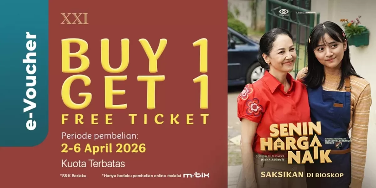 Promo Bioskop April 2026, Diskon CGV, XXI, dan Cinepolis. (Cineplex)