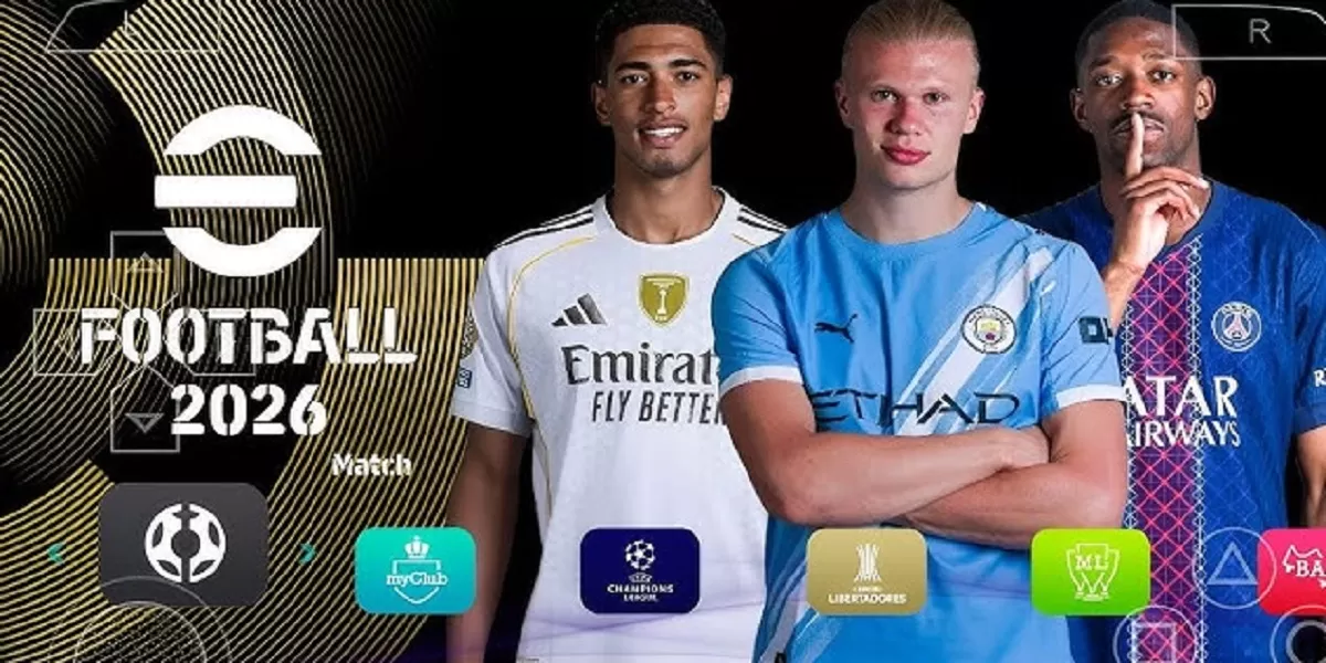 Download PES 2026 PPSSPP Timnas Indonesia dengan grafis HD dan update transfer pemain terbaru.