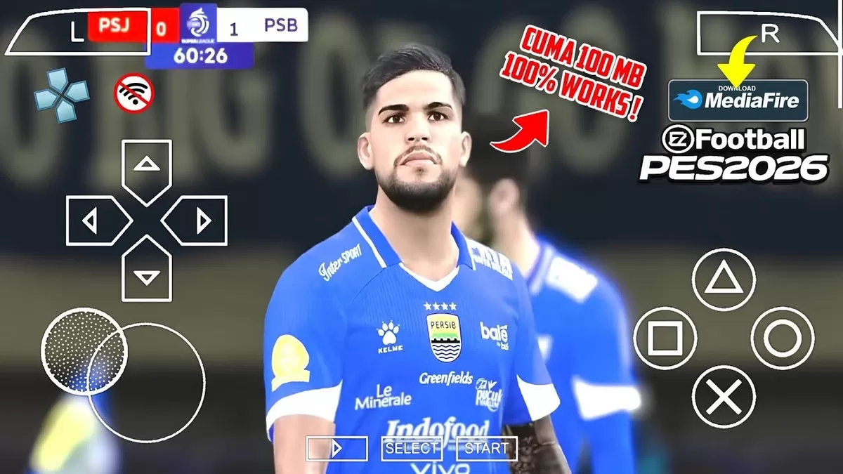 Download &amp; Instalasi PES 2026 PPSSPP Lengkap Klub Terbaru