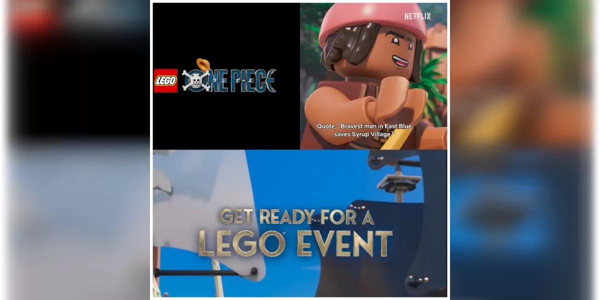 Ilustrasi Netflix umumkan LEGO One Piece (Kolase Tangkapan layar dari Instagram @netflixid)