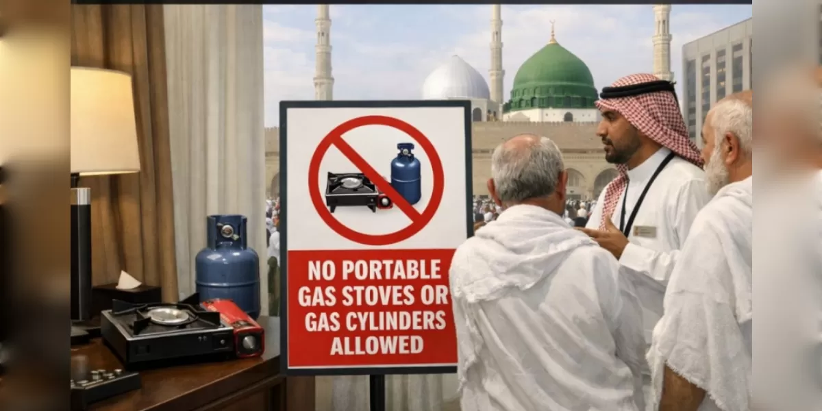 Ilustrasi Arab Saudi larang jemaah haji bawa kompor gas dan tabung gas (Dok. Himpuh)