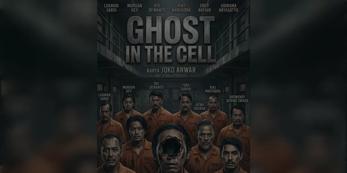 Ilustrasi Ghost in the Cell karya Joko Anwar (Instagram @yohaneschandrawijayakusuma)