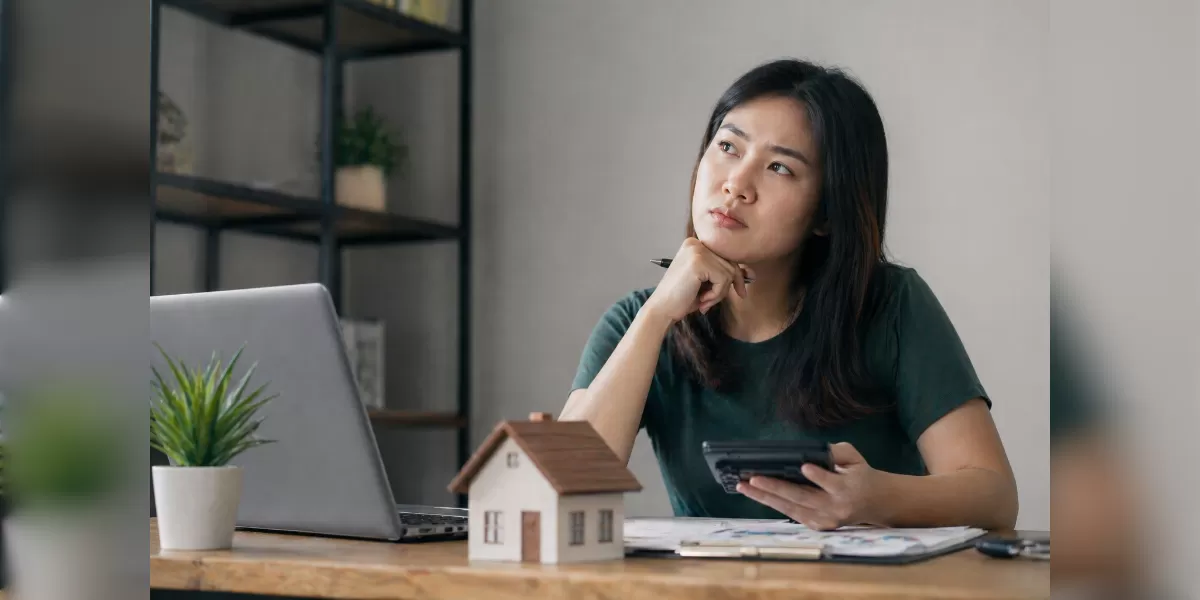 Ilustrasi Gen Z ingin beli rumah usia 25?  (Desain AI )