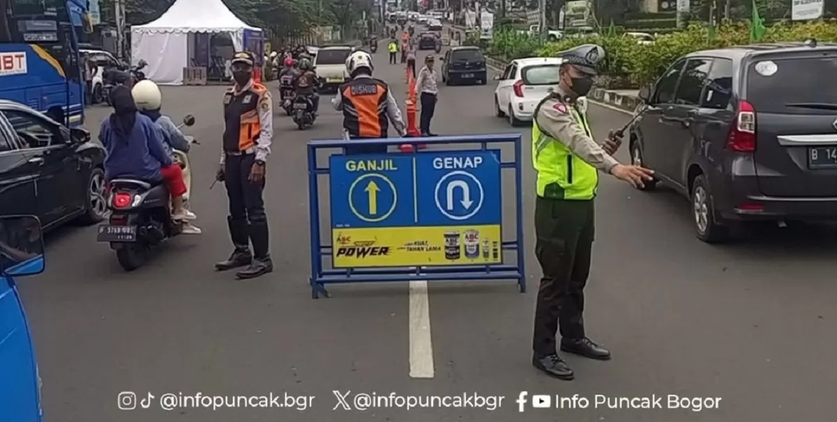 Update Jadwal Buka Tutup Jalur Puncak 2 Mei 2026. Cek jam One Way arah atas/bawah &amp; aturan Ganjil Genap hari ini di sini!