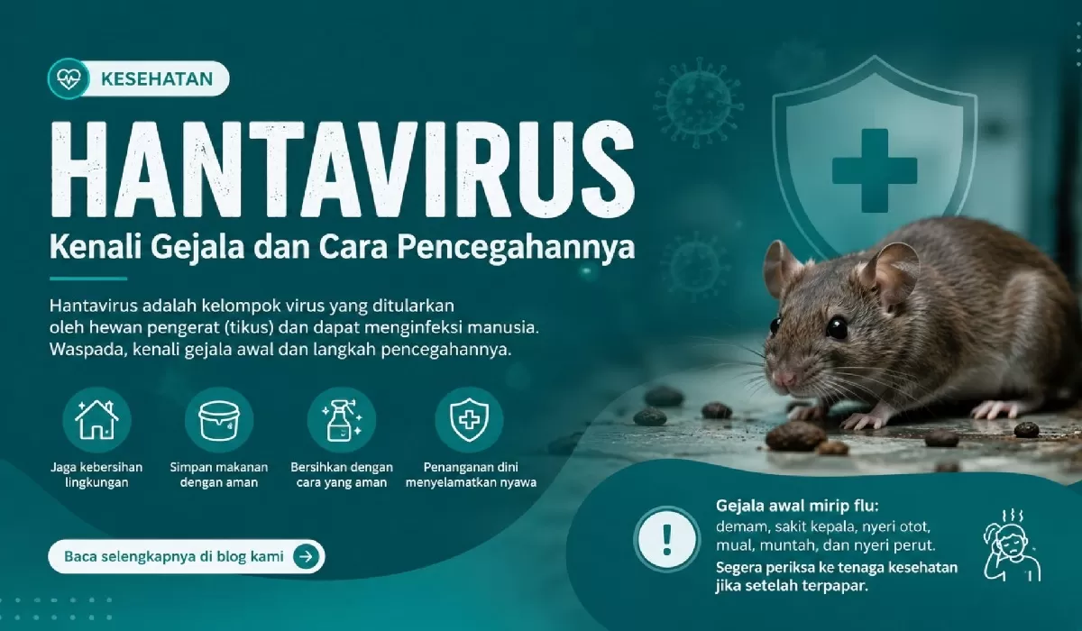 Hantavirus mewabah di kapal pesiar dan tewaskan 3 orang. Simak gejala, cara cegah, dan status virus tikus ini di Indonesia!