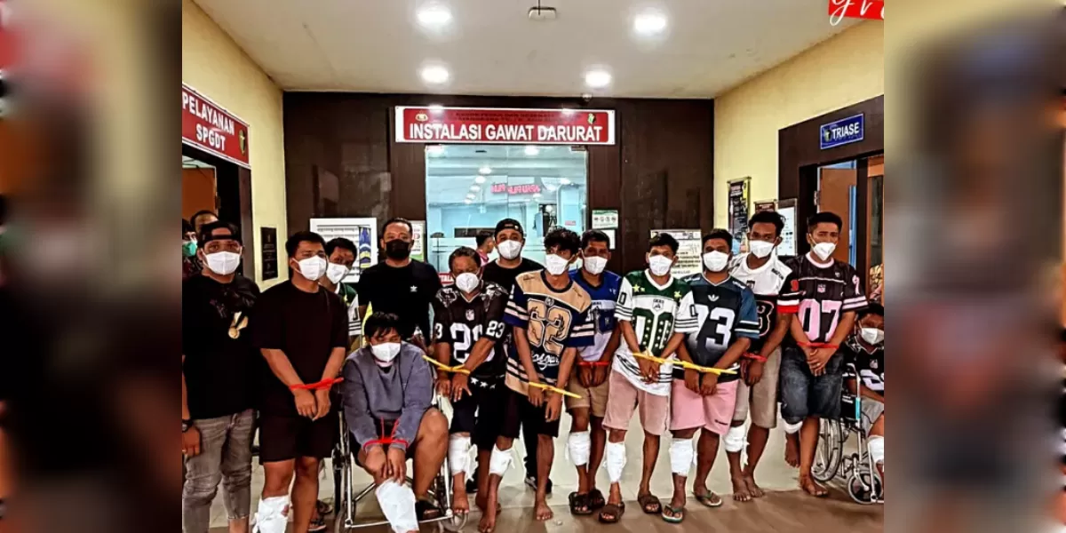 Sindikat narkoba Gang Langgar Samarinda berhasil diamankan kepolisian  (Dok. Polri )