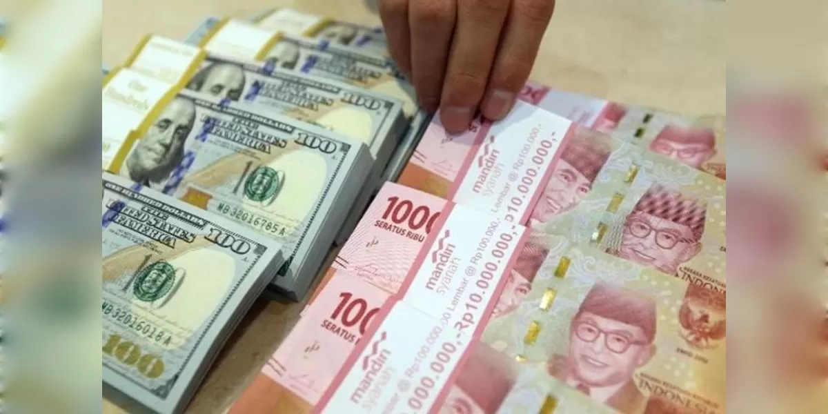 Ilustrasi Nilai tukar rupiah terhadap dolar AS terus melemah. (Pinterest @akali_sat_thu)