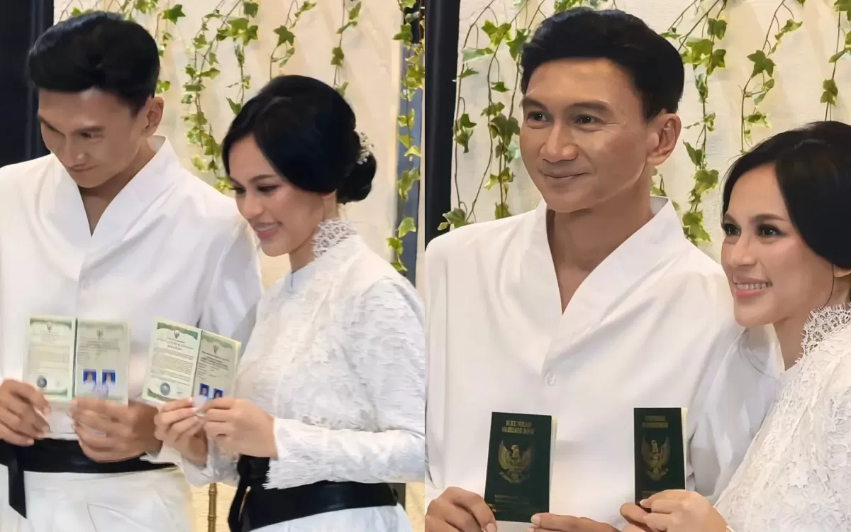 Dena Desy adalah istri baru musisi Anji Manji yang resmi menikah pada Minggu, 24 Mei 2026 di Cibubur. Sosoknya langsung mencuri perhatian pu (IG)