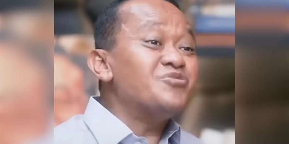Ilustrasi Jingle &ldquo;Mas Bahlil Ganteng&rdquo; viral di media sosial (Instagram @jogjastudio)