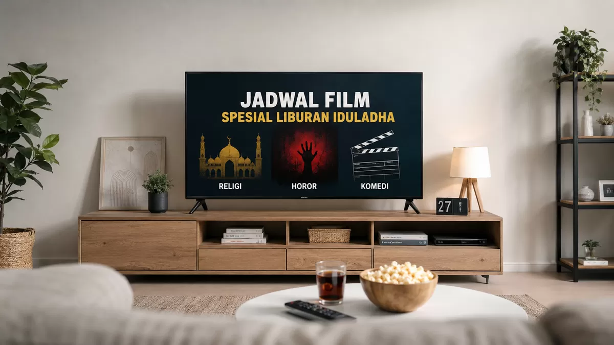 Ilustrasi Jadwal film spesial Iduladha 2026 (Desain AI)