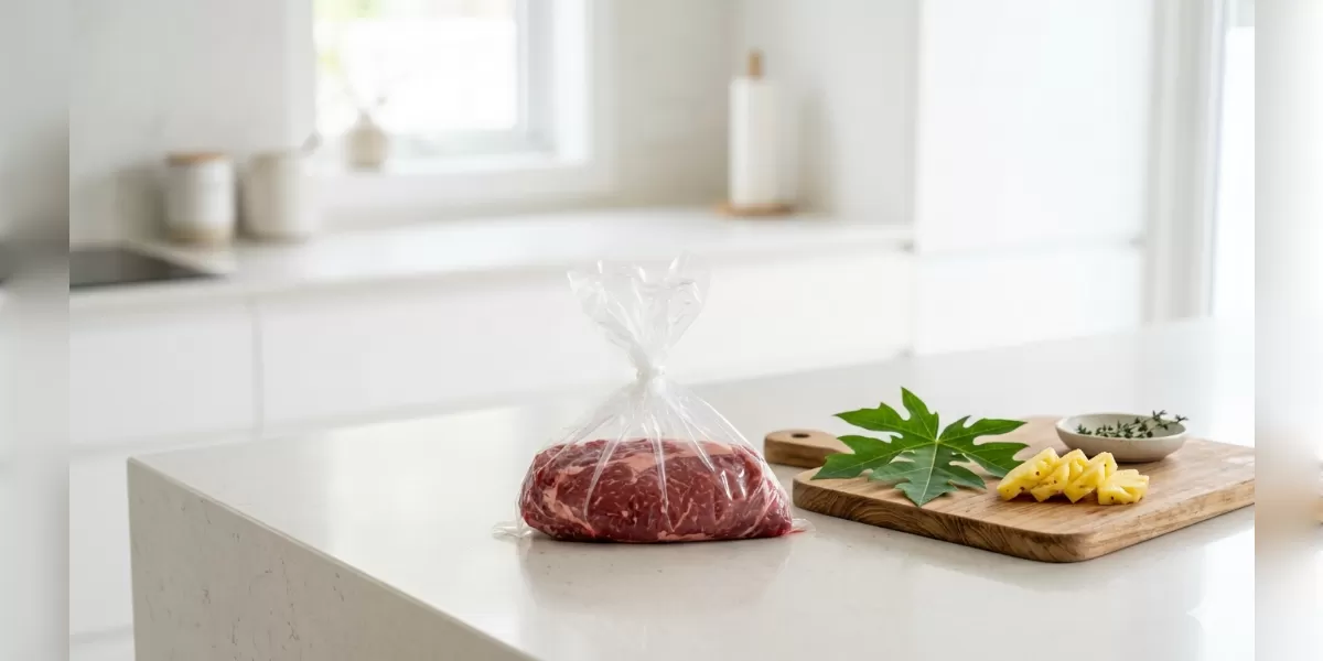 Ilustrasi Cara tepat simpan daging kurban agar awet segar dan nutrisi terjaga (Desain AI)