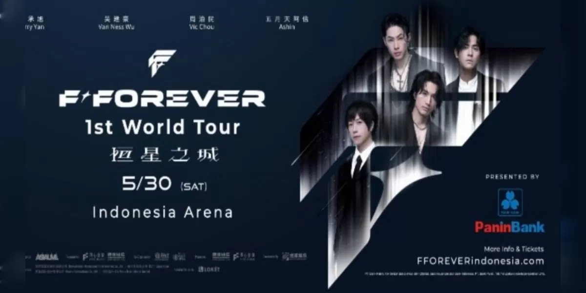 Cek jadwal dan aturan konser hari kedua F4 F✦FOREVER di Jakarta (Dok. Forever 1st world jakarta)