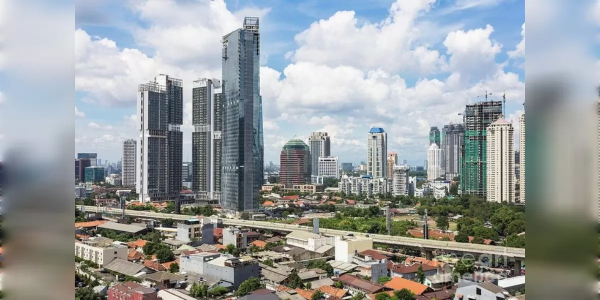 Ilustrasi Jakarta  ambles 3 kali lipat lebih cepat (Pinterest)