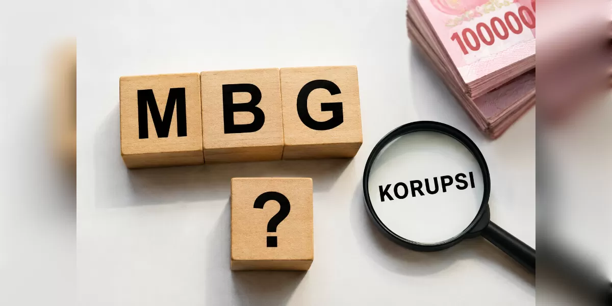 Ilustrasi Pakar UGM usul evaluasi total MBG usai kasus korupsi BGN demi cegah penyimpangan berulang. (Desain AI)