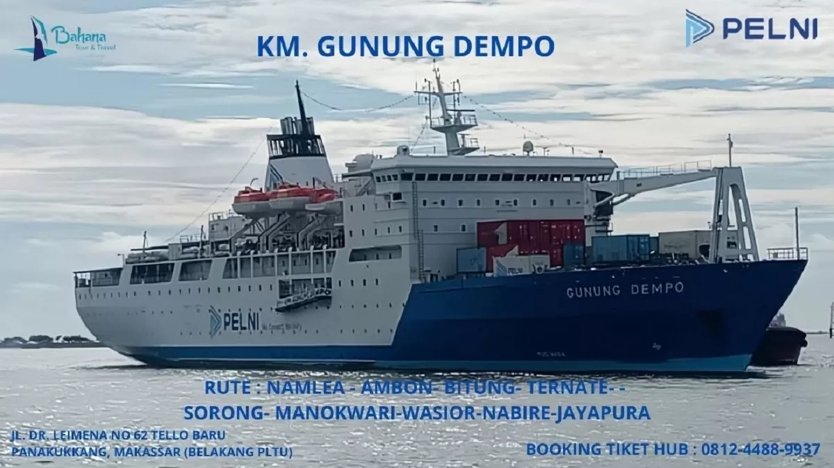 Simak informasi&nbsp;jadwal KM Gunung Dempo 2026