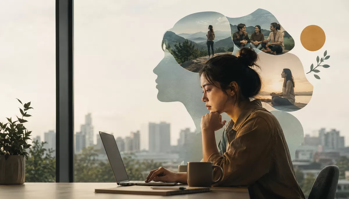 Ilustrasi Conscious working jadi tren baru Gen Z. (Desain AI)