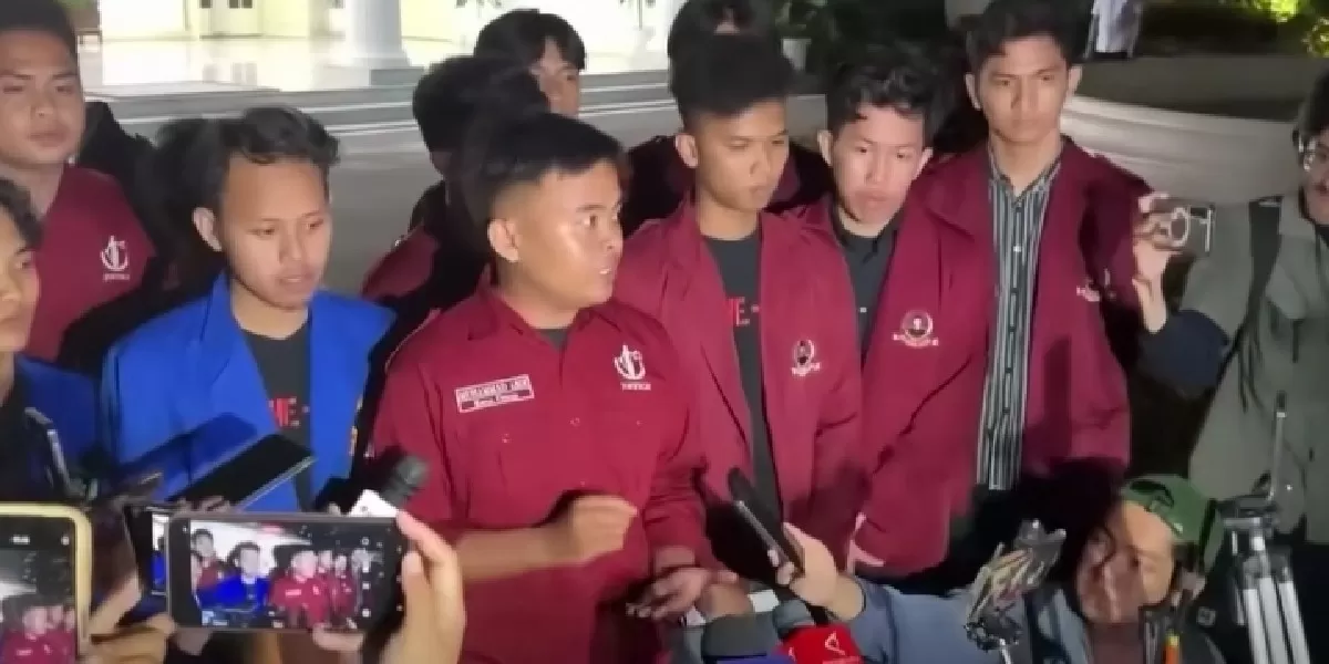 Ketua BEM UBK akui terima Rp20 juta sebelum demo (Tiktok @andy)