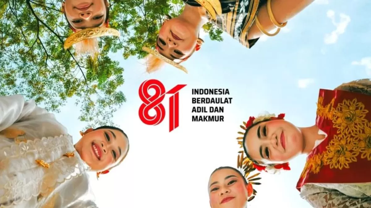 Logo dan Identitas Visual HUT ke-81 Republik Indonesia. (Dok. Kemensesneg)