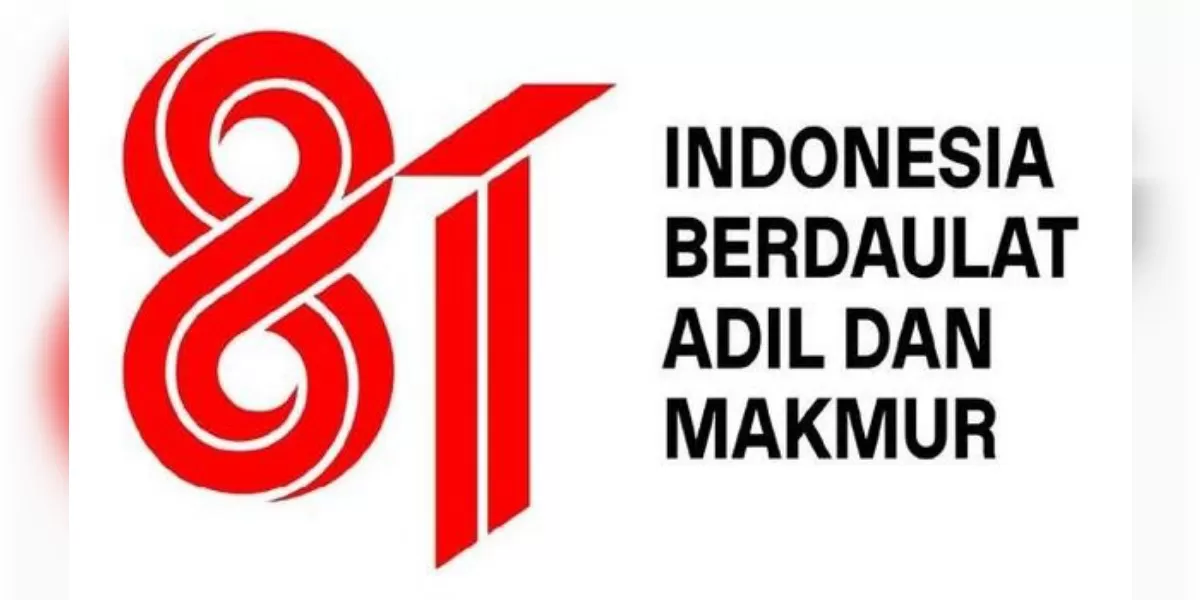 Logo HUT RI ke-81 resmi diumumkan.  (Dok. Kemensetneg)
