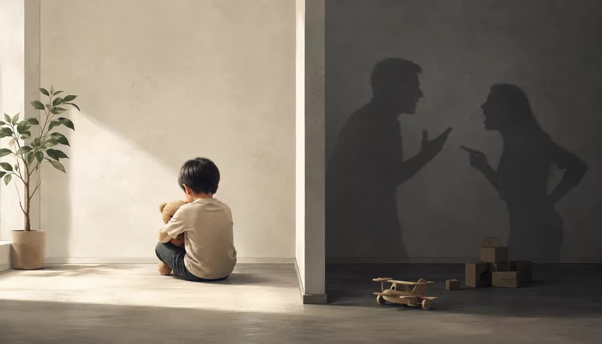 Ilustrasi Anak yang dibesarkan tanpa drama ternyata bisa lebih sulit menghadapi konflik dan tekanan hidup. (Desain AI)