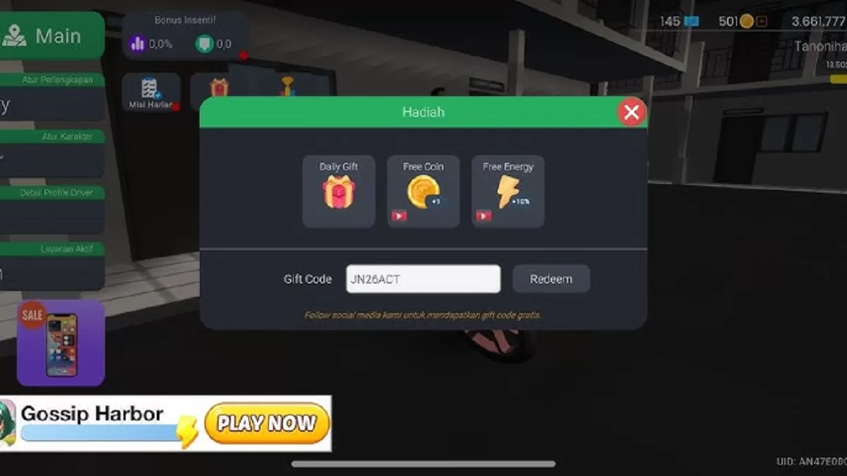 Cara Klaim Kode Redeem Roblox