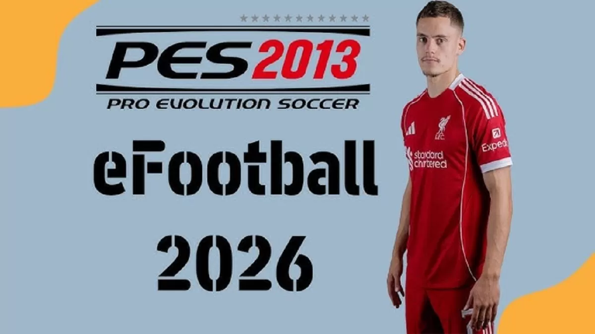 Download PES 2013 Patch 2026 terbaru dengan update transfer 2026/2027, jersey, face HD, dan gameplay yang lebih realistis.