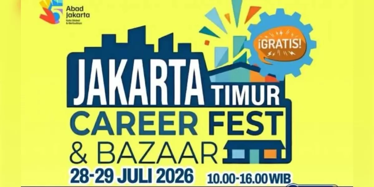 Job Fair Jakarta Timur 2026 resmi dibuka. Simak jadwalnya  (Instagram @sudin.nakertransjaktim)