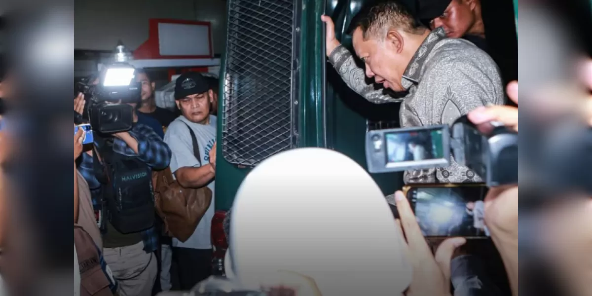 Febrie Adriansyah resmi ditahan tanpa perlakuan khusus  (Antara )