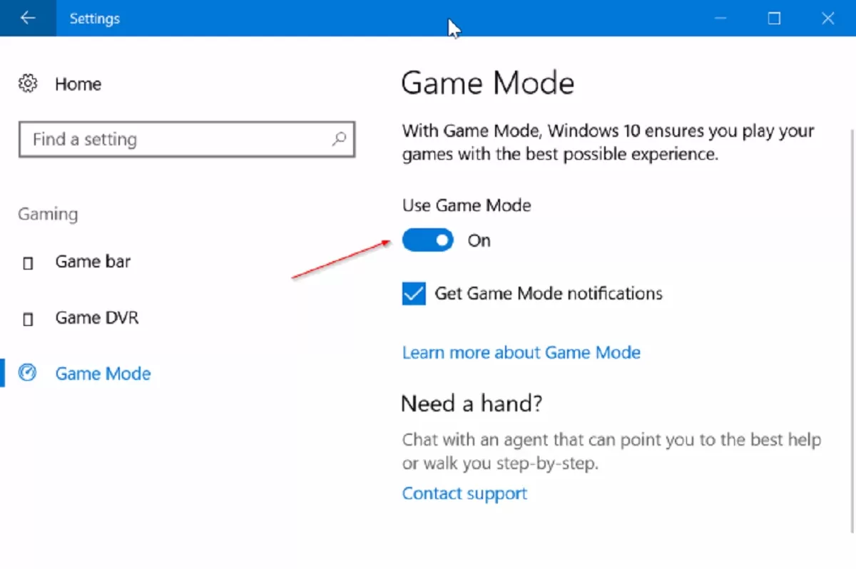 Mode Game di Windows