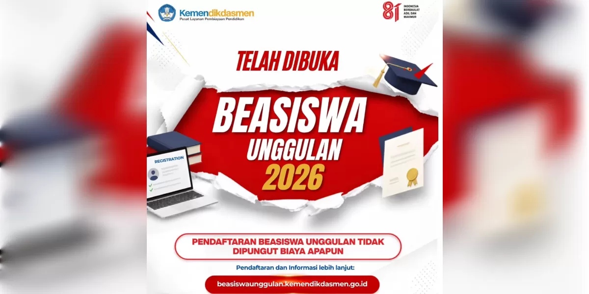 Beasiswa Unggulan 2026 (Instagram @puslapdik_dikbud)