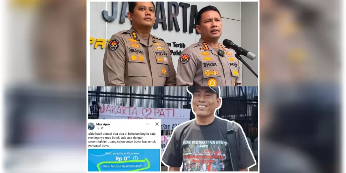 Rekening Donasi Demo Rp80,9 Juta Ditahan, Polisi Ungkap Alasan Sebenarnya