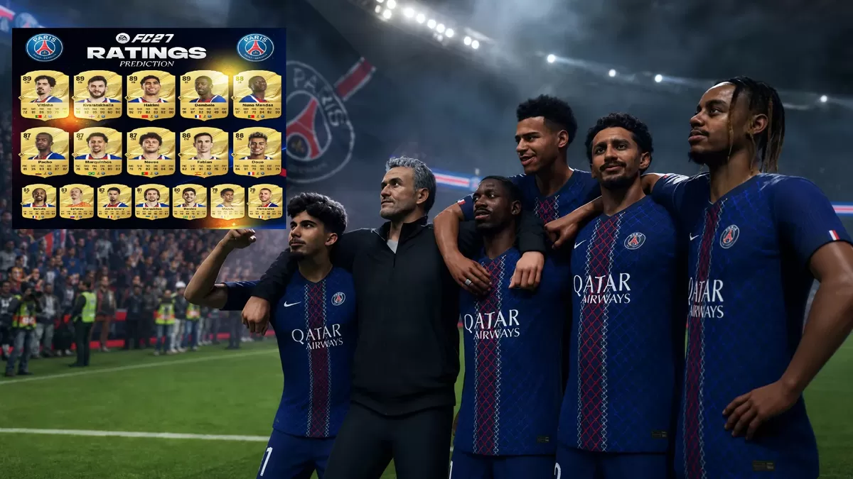 PSG Mendominasi Rating Tertinggi di EA Sports FC 27