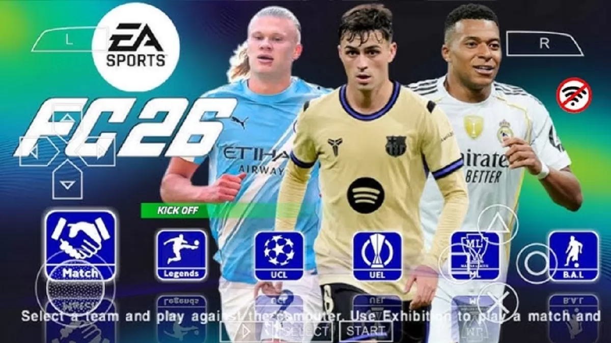 Download EA SPORTS FC 26 PPSSPP ISO