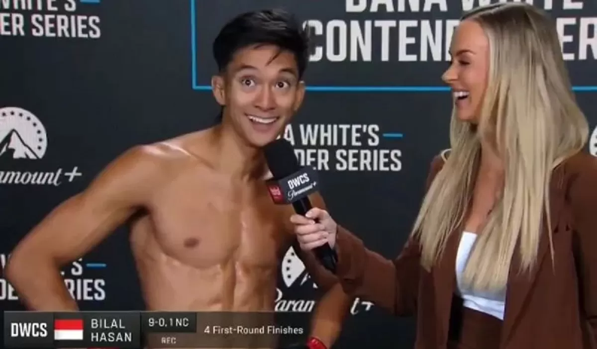 Jadwal Bilal Hasan vs Nilson Rojas di UFC Shanghai